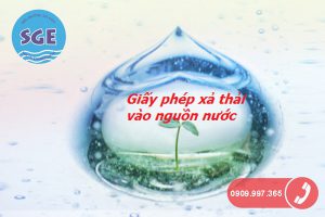 Giấy phép xả nước thải vào nguồn nước