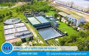 Công ty xử lý nước thải tại quận 4