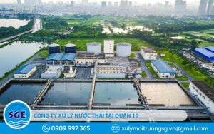 Công ty xử lý nước thải tại quận 10