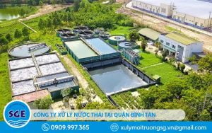 Công ty xử lý nước thải tại quận Bình Tân