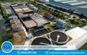 Công ty xử lý nước thải tại quận Bình Thạnh