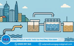 Công ty xử lý nước thải tại phường Tân Định - TP Hồ Chí Minh